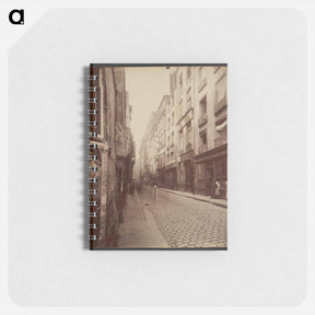 アートメモ帳-Les Maisons de la rue Grenier St. Lazare 4, 6, 8
 - ウジェーヌ アジェ Memo.