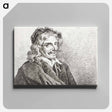 アートパネル-Portrait of Jan Havicksz. Steen - ジャン ベルナール Canvas.