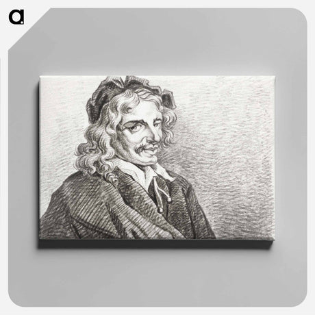 アートパネル-Portrait of Jan Havicksz. Steen - ジャン ベルナール Canvas.