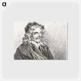 アートポストカード-Portrait of Jan Havicksz. Steen - ジャン ベルナール Postcard.