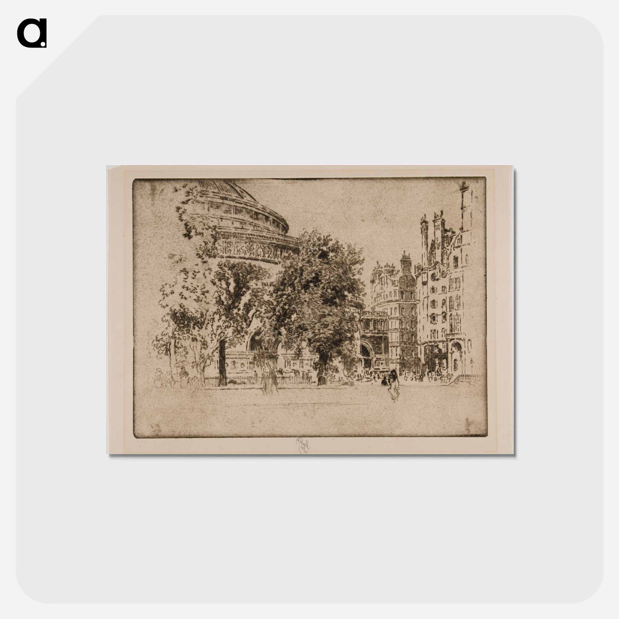 アートポストカード-Albert Hall, London
 - ジョセフ ペネル Postcard.
