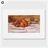 Pomegranates (Grenades) - Pierre-Auguste Renoir Poster.