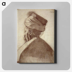 アートパネル-Man in Turban - トーマス エイキンズ Canvas.