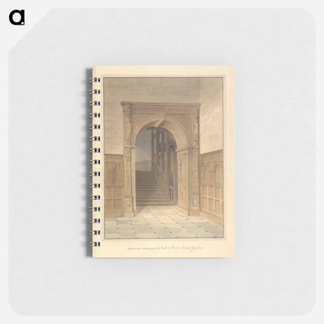 アートメモ帳-Staircase Leading from the hall at Burton Agnes Yorkshire
 - イェール大学アートギャラリー Memo.