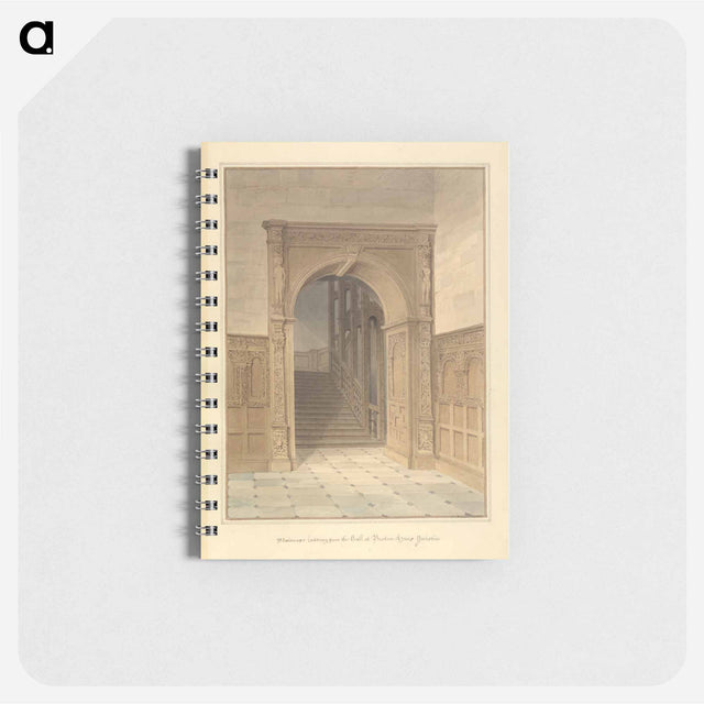 アートメモ帳-Staircase Leading from the hall at Burton Agnes Yorkshire
 - イェール大学アートギャラリー Memo.