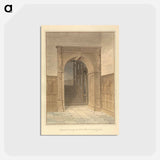 アートポストカード-Staircase Leading from the hall at Burton Agnes Yorkshire
 - イェール大学アートギャラリー Postcard.