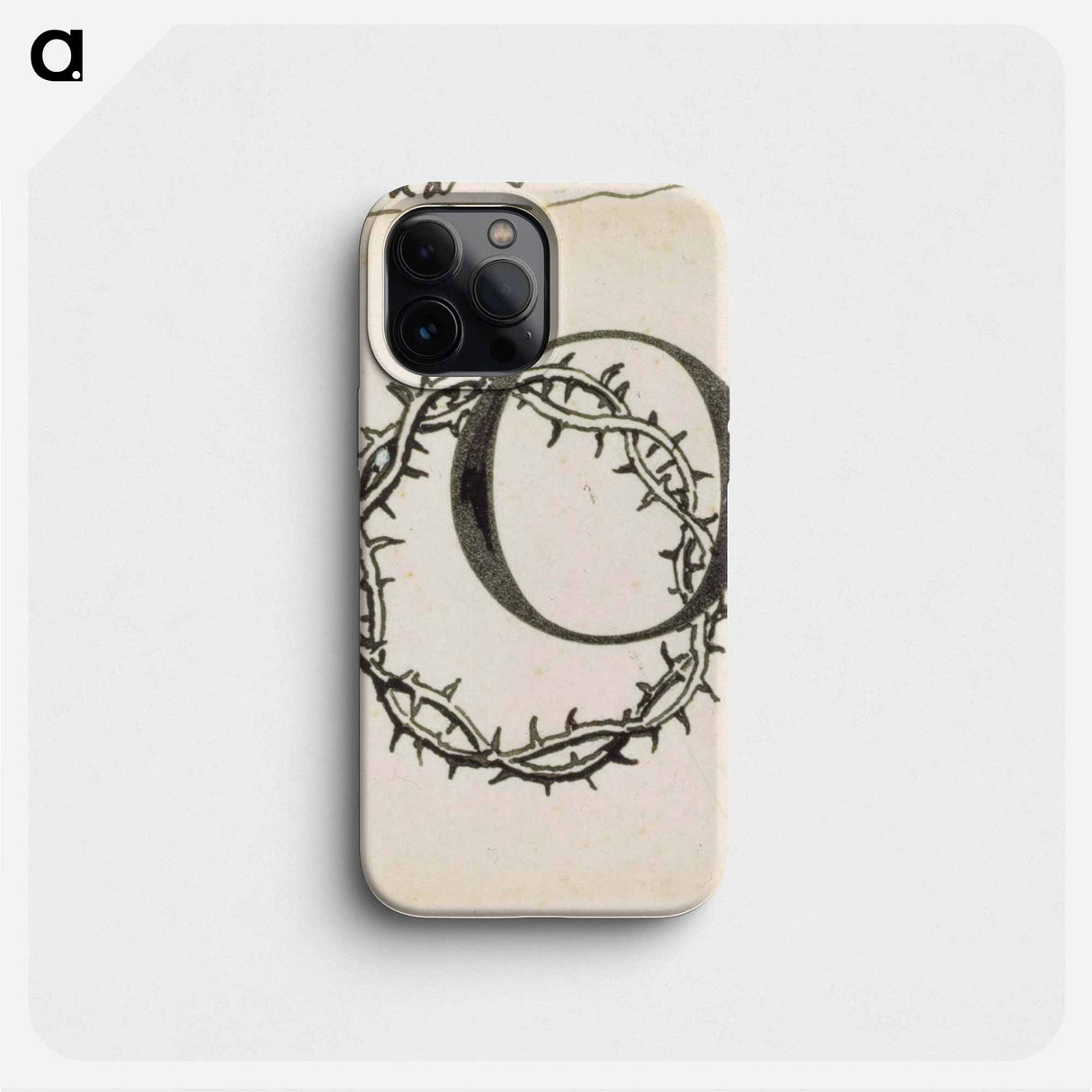 Torpan tyttö-runon alkukirjain o - アルバート エーデルフェルト Phone Case.