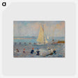 アートポストカード-Seascape with Six Bathers, Bellport
 - バーンズ・コレクション Postcard.