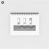 アートメモ帳-Eggs in Salted Water and in Pure Water
 - 大英図書館 Memo.