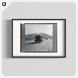 US 99, Kern County, California - Dorothea Lange Poster.