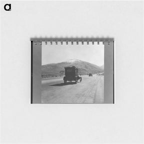 アートメモ帳-U.S. 99, Kern County, California - ドロテア ラング Memo.