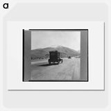 US 99, Kern County, California - Dorothea Lange Poster.