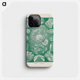 Marine life illustration - エルンスト ヘッケル Phone Case.