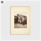 アートポストカード-Villa d'un chiffonier
 - ウジェーヌ アジェ Postcard.