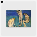 アートポストカード-Bathers with a Turtle - アンリ マティス Postcard.