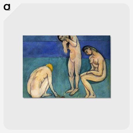 アートポストカード-Bathers with a Turtle - アンリ マティス Postcard.