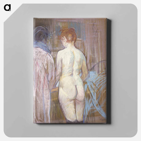 アートパネル-Prostitutes (Femmes de Maison) - アンリ ド トゥールーズ ロートレック Canvas.