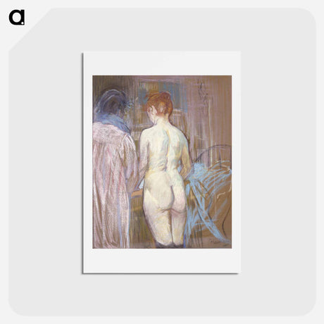 アートポストカード-Prostitutes (Femmes de Maison) - アンリ ド トゥールーズ ロートレック Postcard.