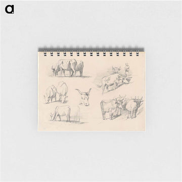 Studies of Cattle - ジョン シンガー サージェント Memo.