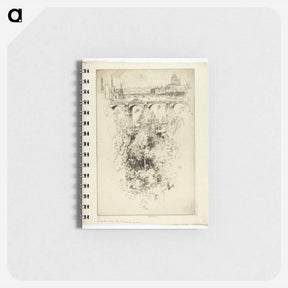 アートメモ帳-Over Waterloo Bridge, Church and Work
 - ジョセフ ペネル Memo.