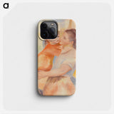 Washerwoman and Child - Pierre Auguste Renoir Phone Case.