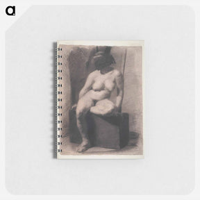 アートメモ帳-Masked nude woman, seated - トーマス エイキンズ Memo.