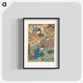 アートポスター-Utagawa Kunisada Print
 - 歌川 国貞 Poster.