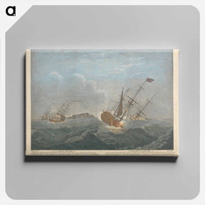 アートパネル-A Ship in Distress
 - イェール大学アートギャラリー Canvas.