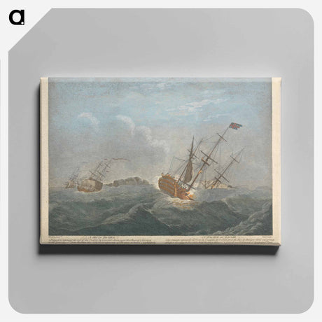 アートパネル-A Ship in Distress
 - イェール大学アートギャラリー Canvas.