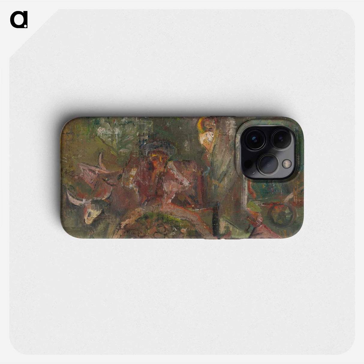 Picking potatoes - アーノルド ピーター ワイズ クビンチャン Phone Case.