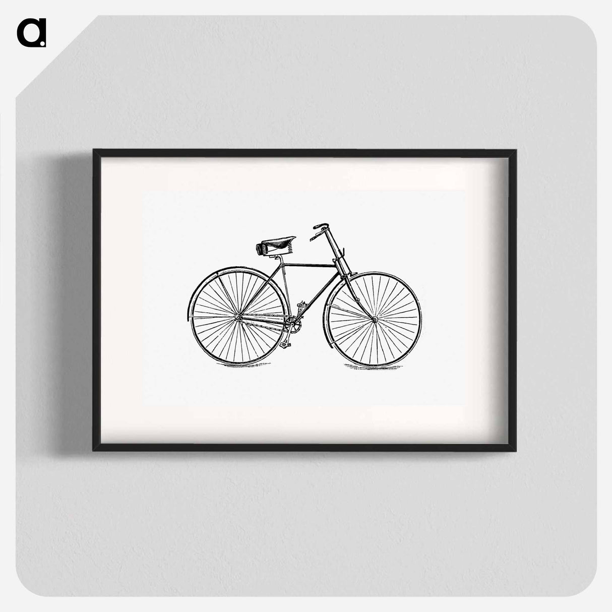 アートポスター-Bicycle from Watford
 - 大英図書館 Poster.