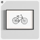アートポスター-Bicycle from Watford
 - 大英図書館 Poster.