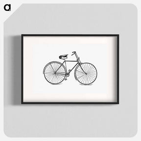 アートポスター-Bicycle from Watford
 - 大英図書館 Poster.