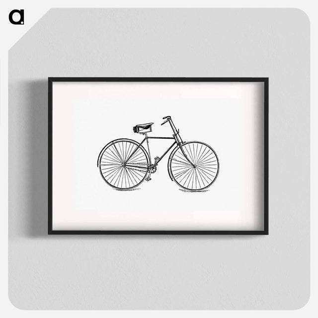 アートポスター-Bicycle from Watford
 - 大英図書館 Poster.