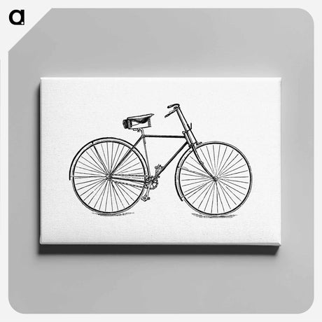 アートパネル-Bicycle from Watford
 - 大英図書館 Canvas.