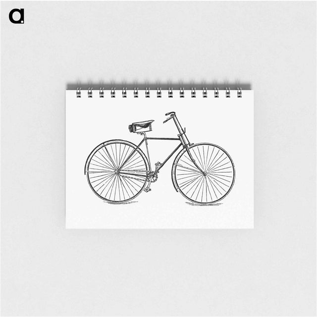 アートメモ帳-Bicycle from Watford
 - 大英図書館 Memo.