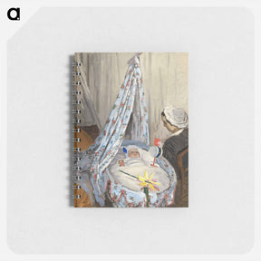 アートメモ帳-The Cradle, Camille with the Artist's Son Jean - クロード モネ Memo.
