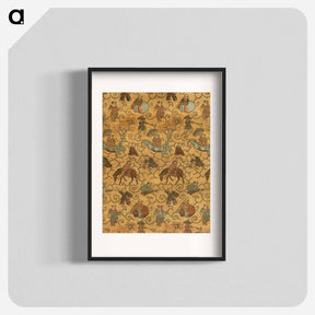 アートポスター-Japanese Textile Samples
 - クリーブランド美術館 Poster.