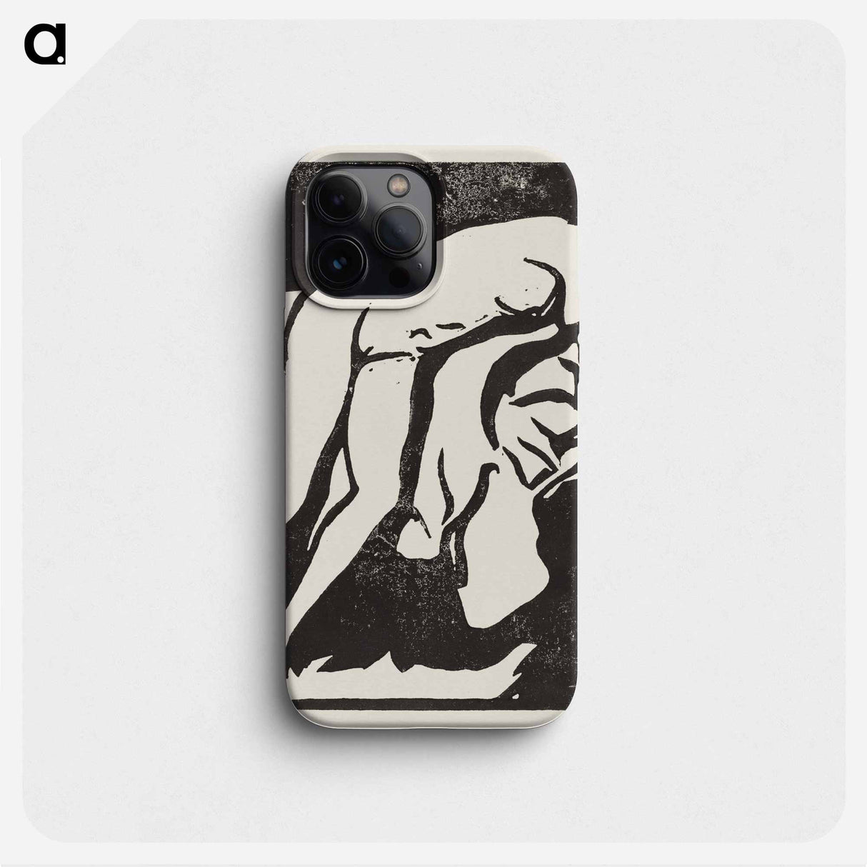 Nude Girl - Ernst Ludwig Kirchner Phone Case.