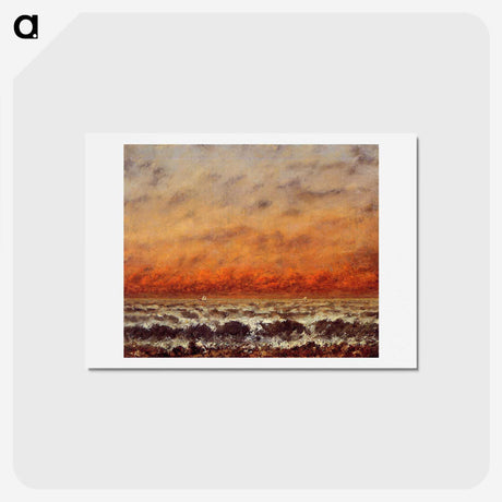 3-53_Gustave-Courbet_hagaki