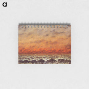 アートメモ帳-Seascape - ギュスターヴ クールベ Memo.