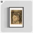 アートポスター-Portrait of Stéphane Mallarmé - ポール ゴーギャン Poster.