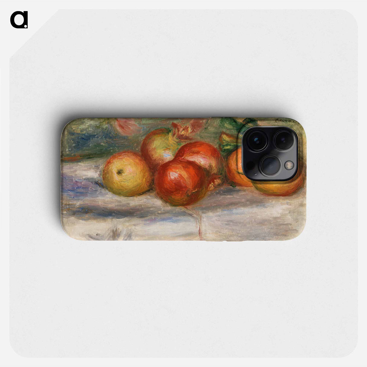 Apples, Oranges, and Lemons - Pierre Auguste Renoir Phone Case.