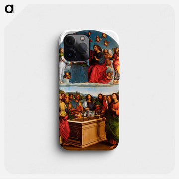 Coronation of the Virgin - ティツィアーノ ヴェチェッリオ Phone Case.