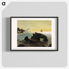 アートポスター-Farralon Islands, California - アルバート ビアスタット Poster.