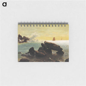 アートメモ帳-Farralon Islands, California - アルバート ビアスタット Memo.