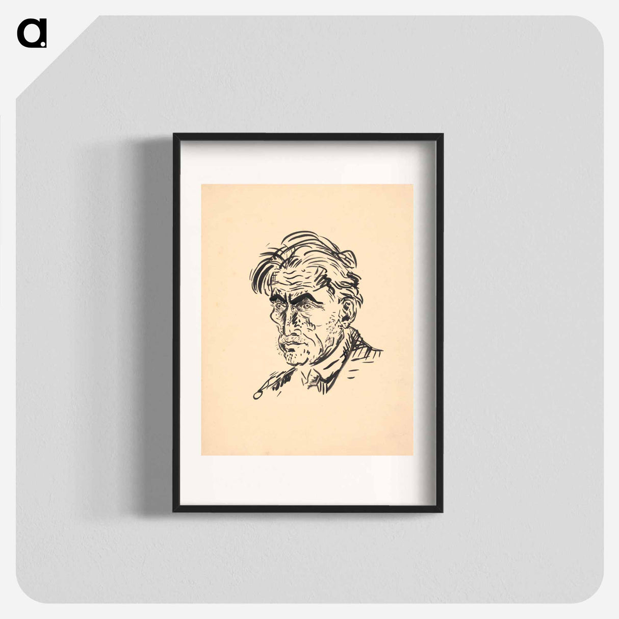 Male portrait ii - アーノルド ピーター ワイズ クビンチャン Poster.