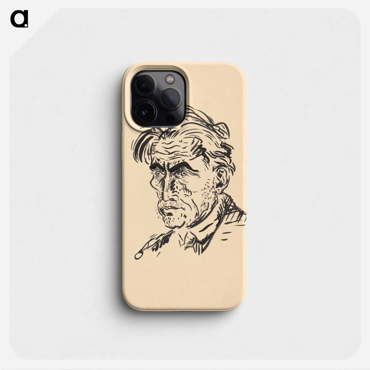 Male portrait ii - アーノルド ピーター ワイズ クビンチャン Phone Case.