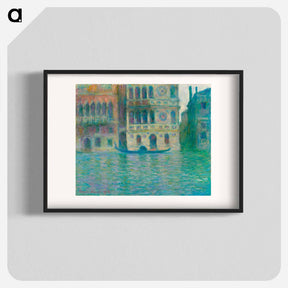 アートポスター-Venice, Palazzo Dario - クロード モネ Poster.