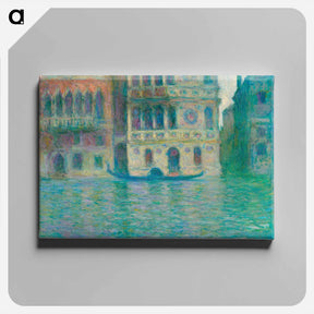 アートパネル-Venice, Palazzo Dario - クロード モネ Canvas.